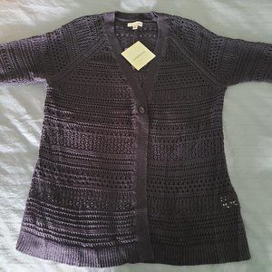 New Sweater. Brand new, never worn.  81% cotton, 19% rayon.